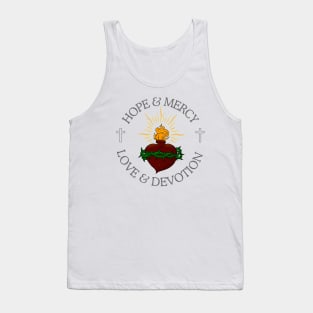 Sacred heart illustration Tank Top